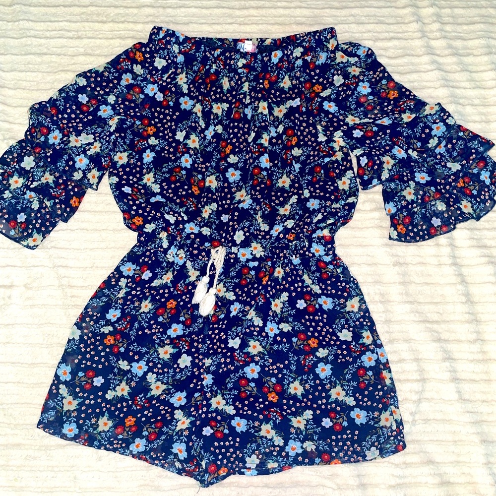 Off the shoulder romper